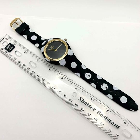 Black & Gold Pokeadot Watch - Picture 4 of 5